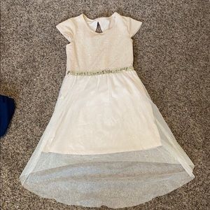 Girls glittery dress